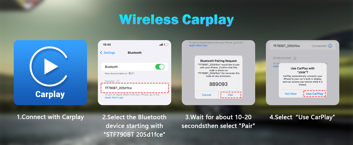 Wireless CarPlay Setup
