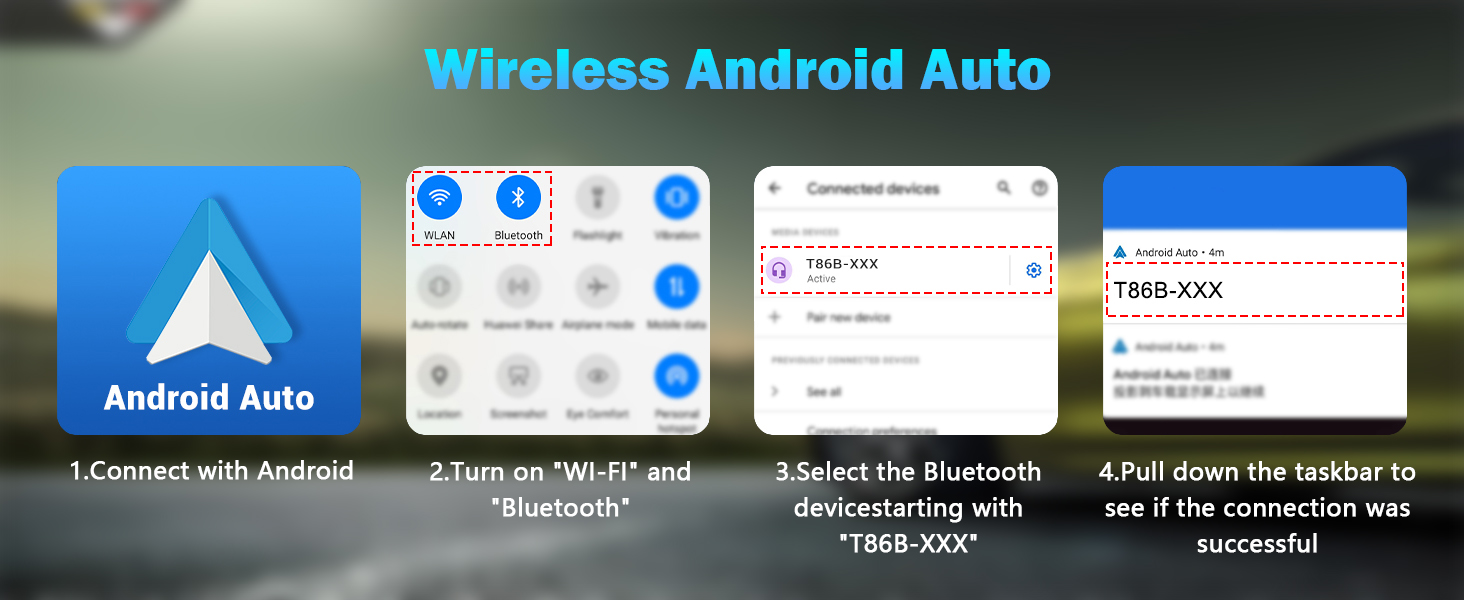 Wireless Android Auto Setup