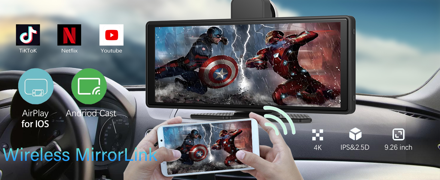 Wireless Mirror Link