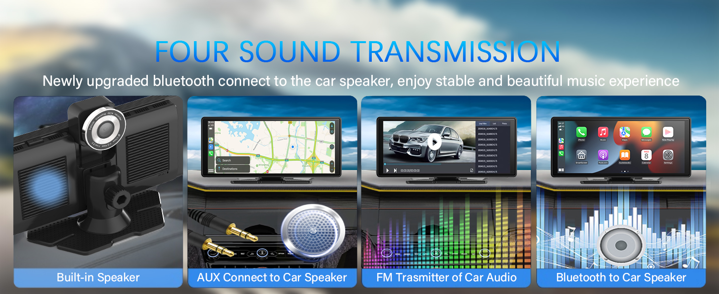 Four Sound Transmission Options