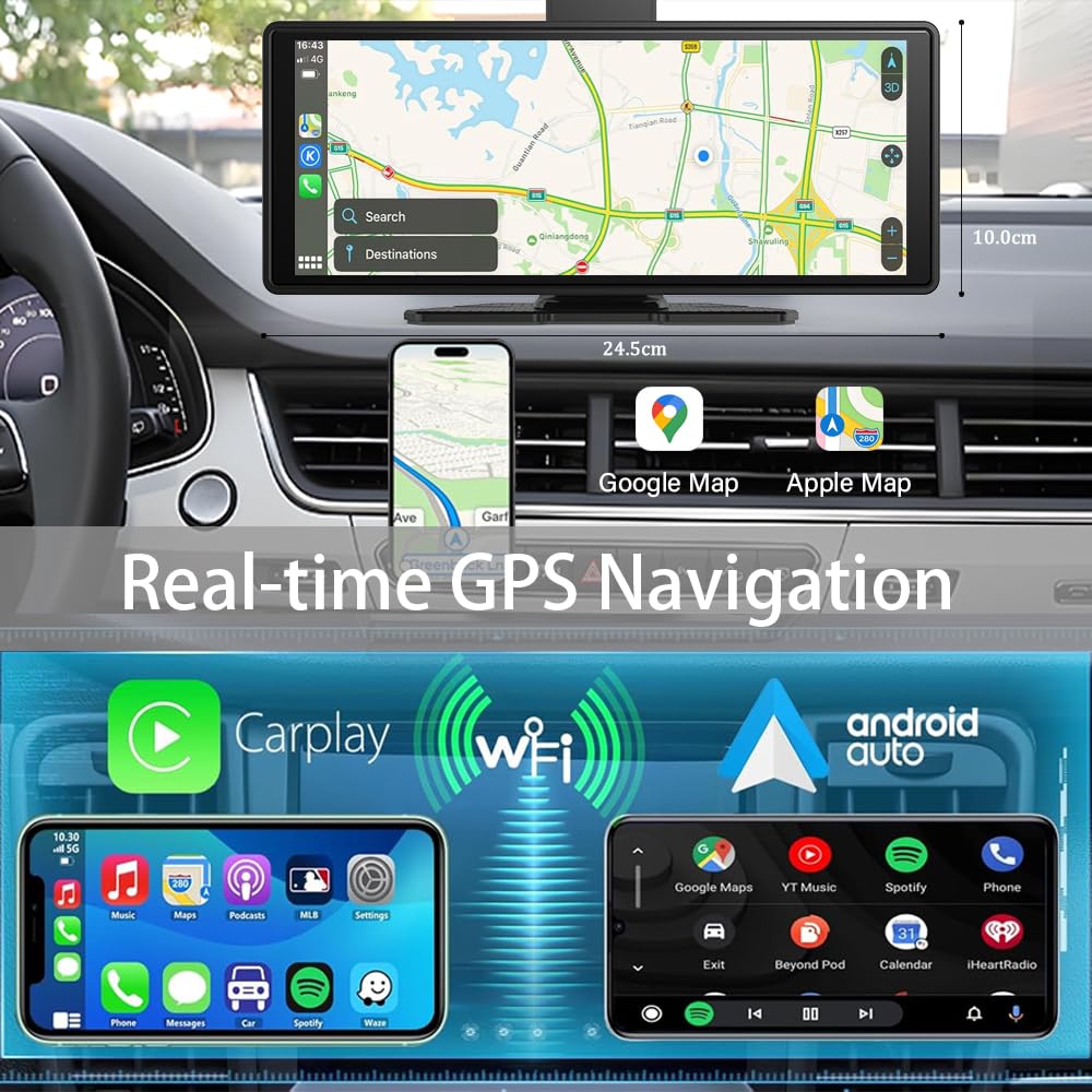 10.26-inch Wireless CarPlay Screen thumbnail 3