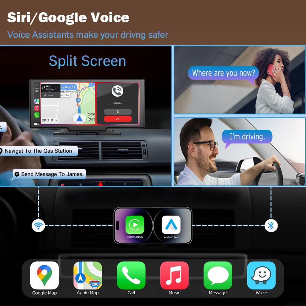 10.26-inch Wireless CarPlay Screen thumbnail 4