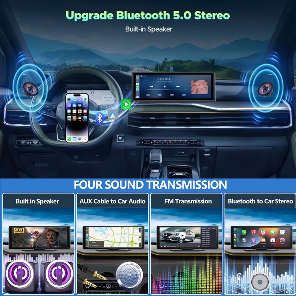 10.26-inch Wireless CarPlay Screen thumbnail 7