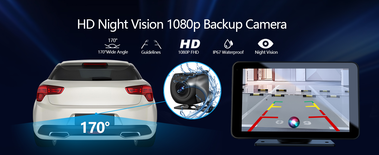 HD Night Vision Backup Camera